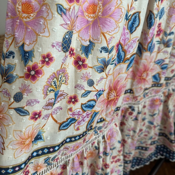 Farm Rio Floral Maxi Dress l - Picture 6 of 8